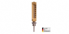 Nhiệt kế thủy tinh dạng thẳng V-sharp, Form B, G 1/2, 150 x 36